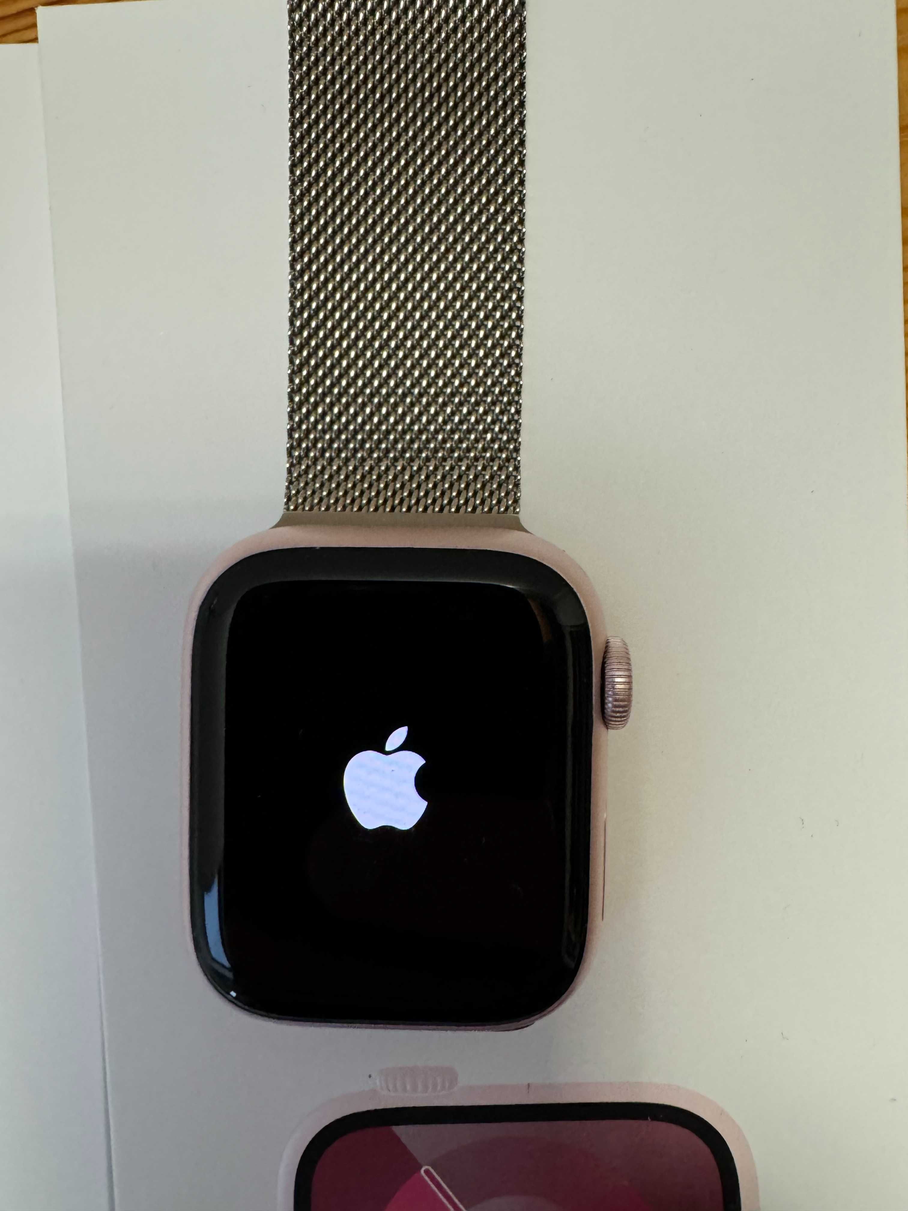Apple Watch 9 41mm GPS Polska dystrybucja metalowa bransoletka