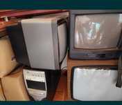 Tv's vintage p/decoração; peças