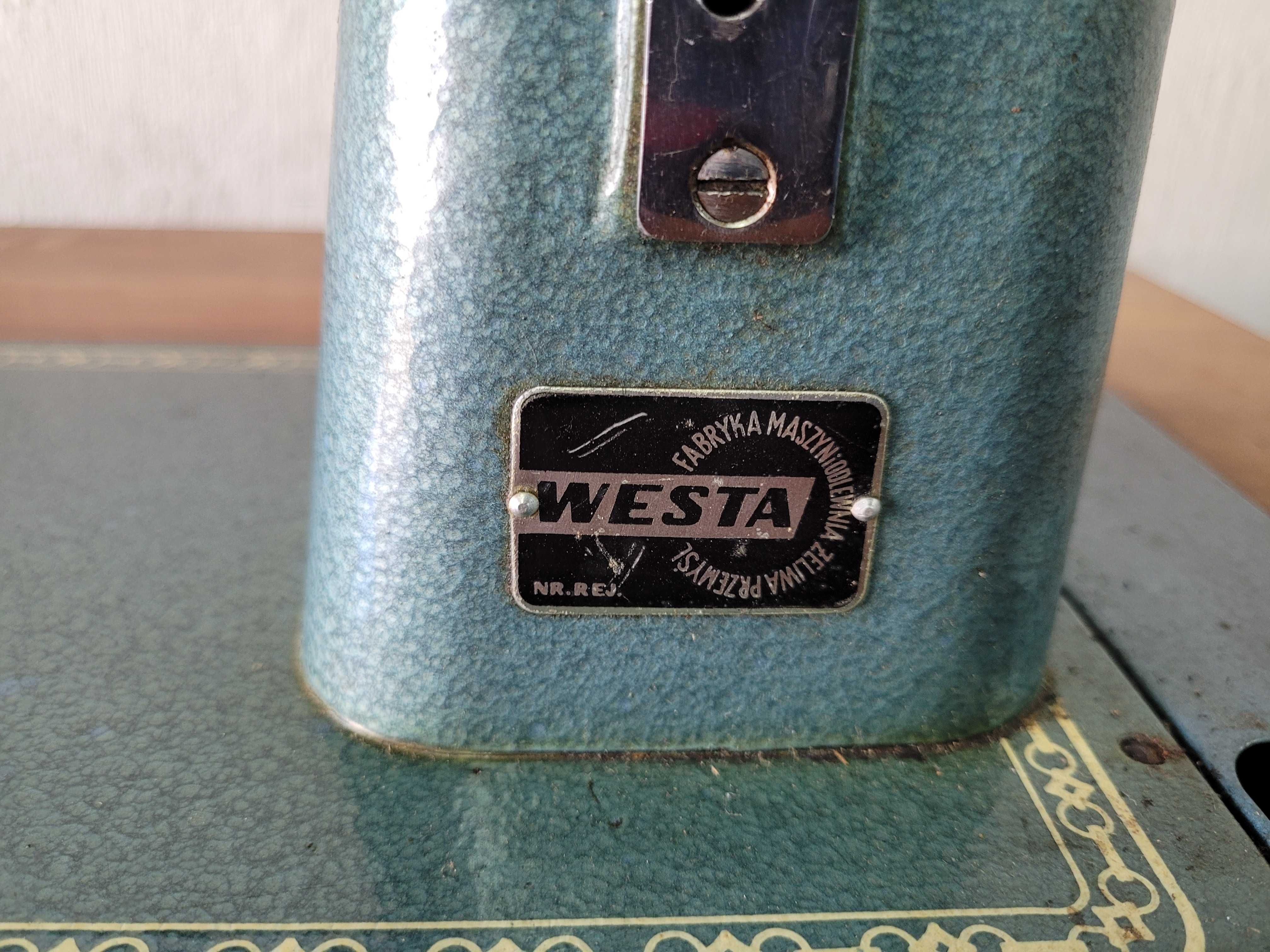 Maszyna do szycia westa kompletna z szafką