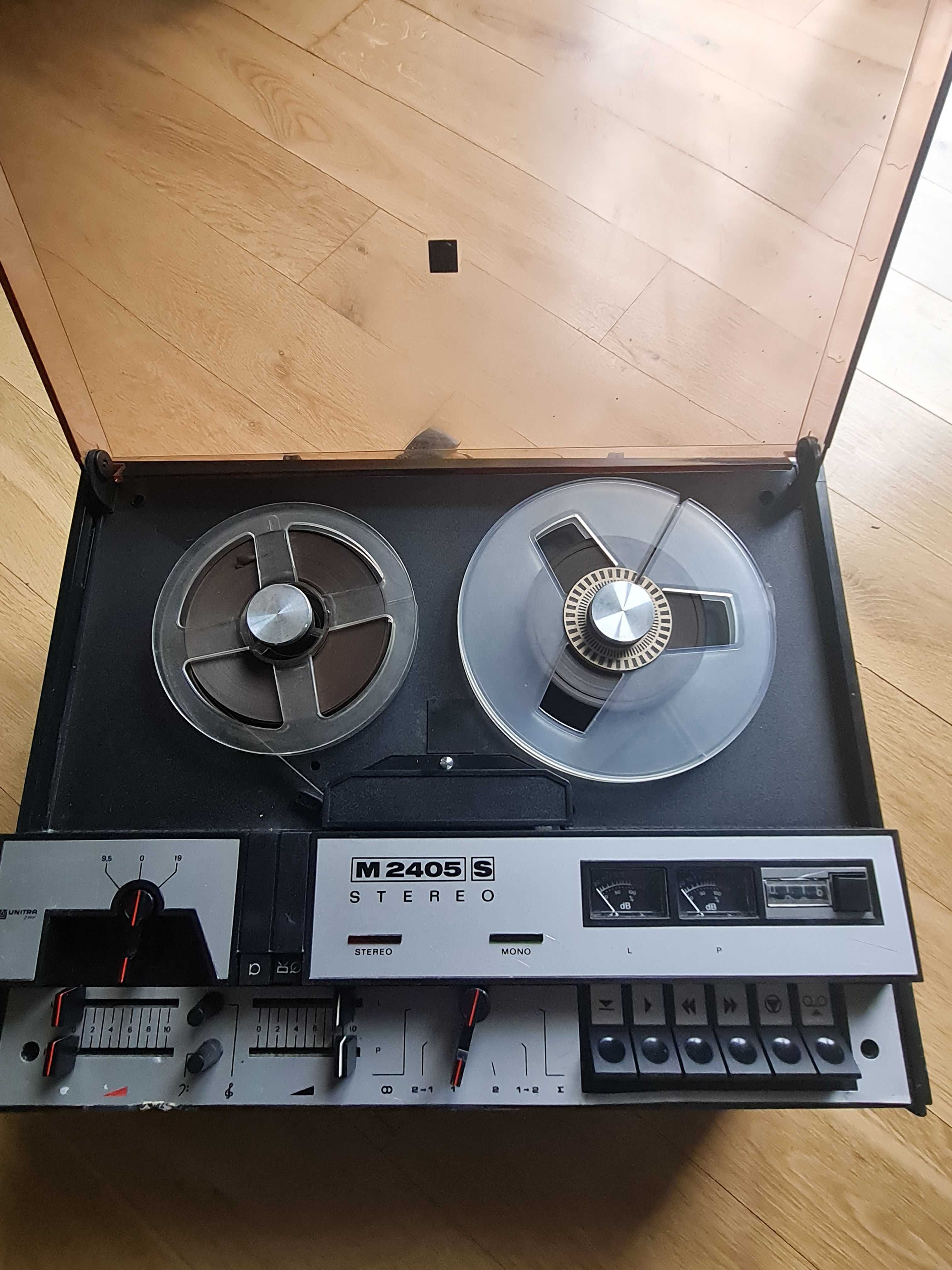 Magnetofon szpulowy Unitra M2405s