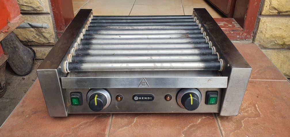 Grill Dwustrefowy Podgrzewacz do Parówek HENDI