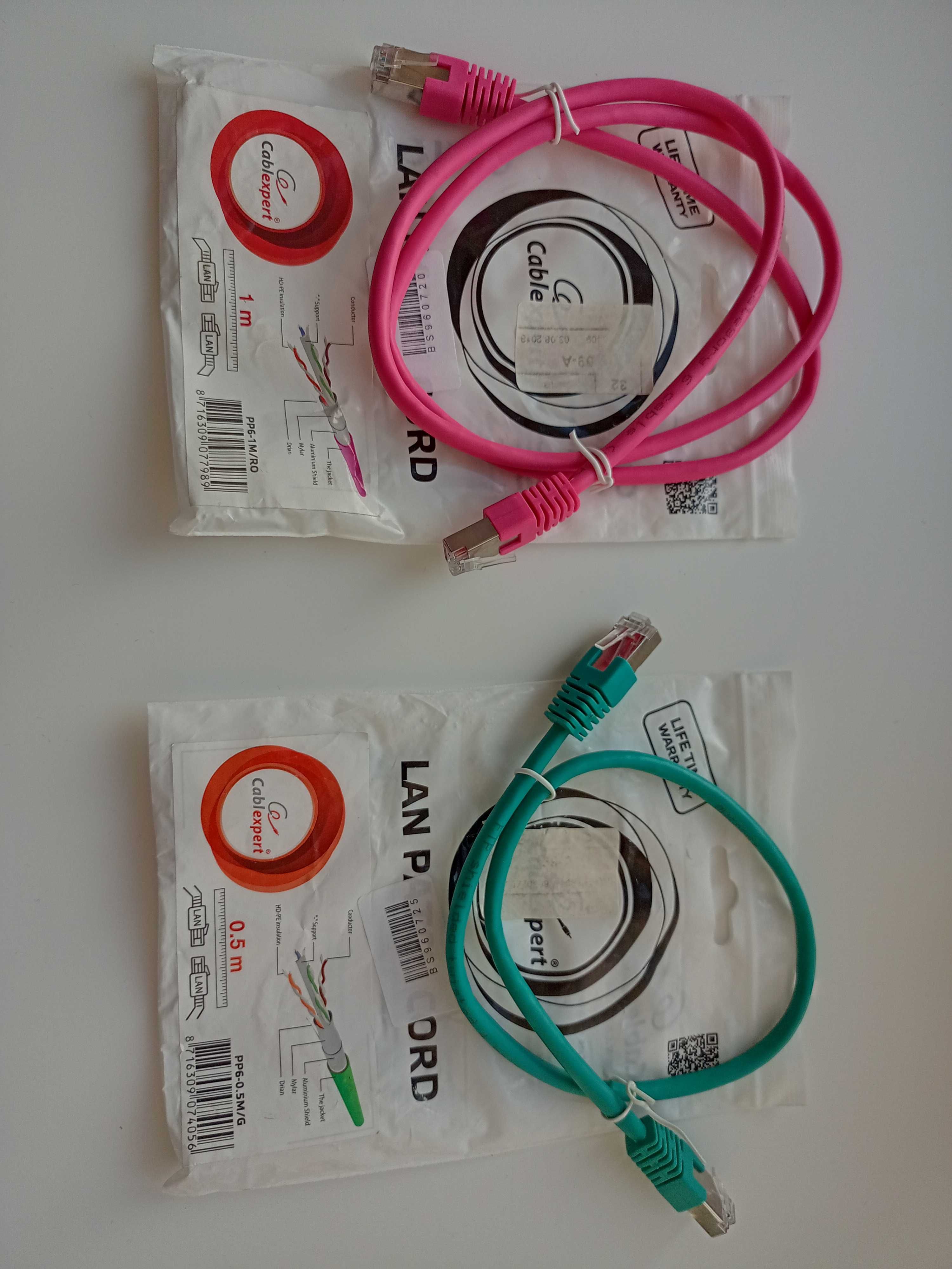 Ethernet LAN кабель Cat6 (5) Патч-корд экраниров с укреплен коннектор