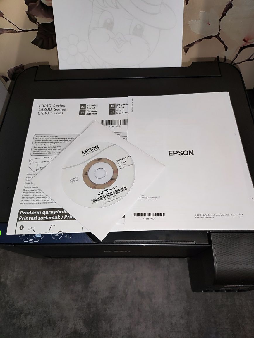 Принтер Epson L3201 ecotanc