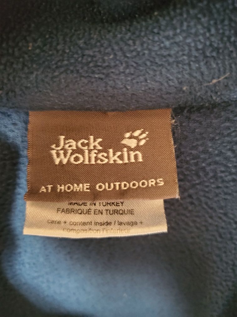 Флисовая кофта jack wolfskin