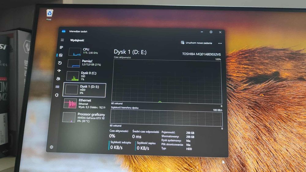 Komputer Gamingowy Ryzen 5/GTX 1050ti