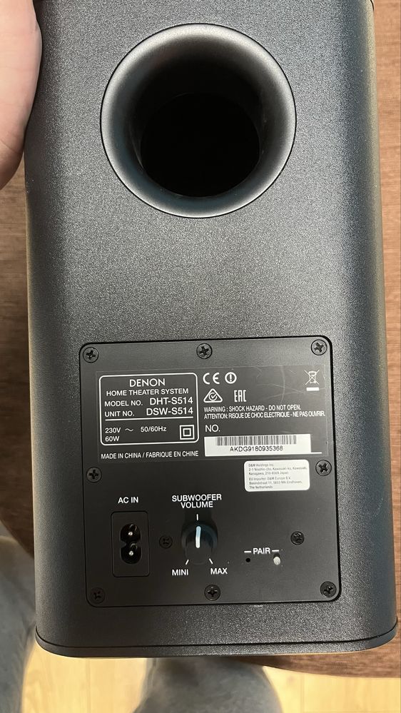 Soundbar DENON DHT-S514