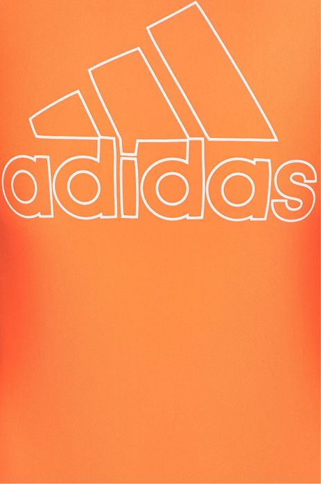 Суцільний сдельный сплошний купальник помаранчевий adidas оригінал