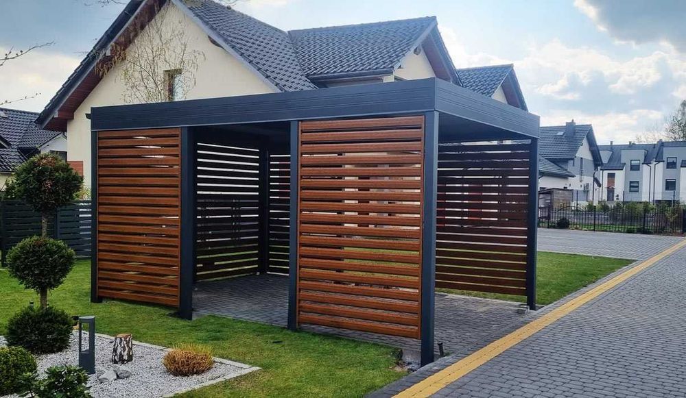 Carport 6x6 - wiata samochodowa garażowa dwustanowiskowa pod wymiar