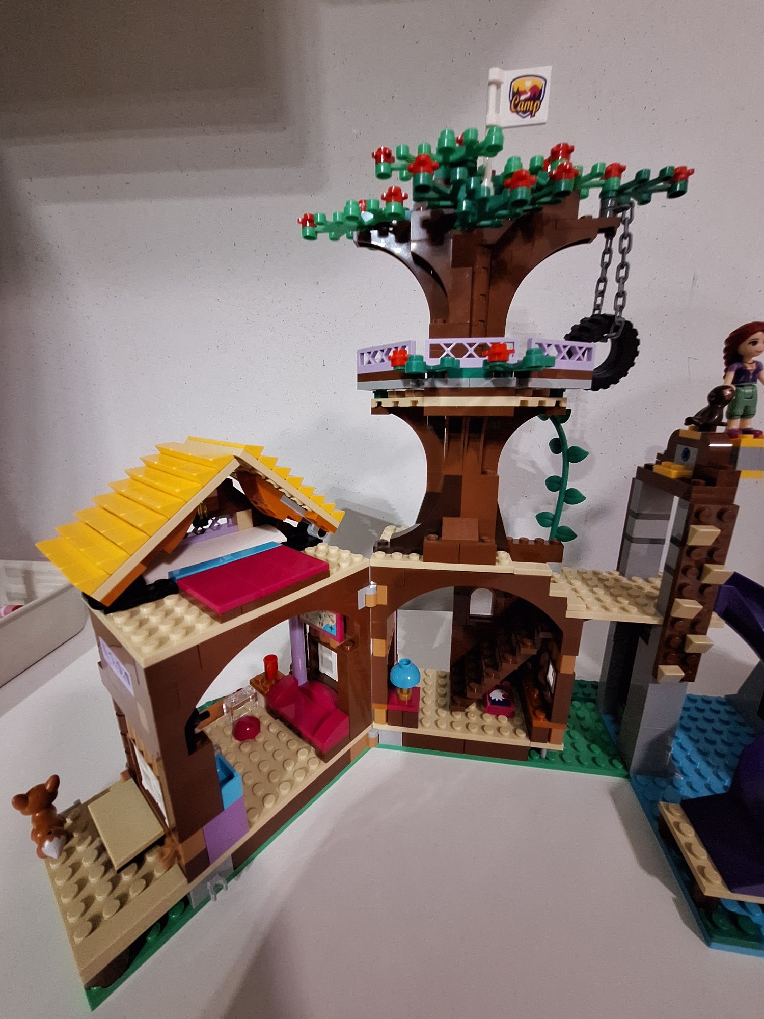 Zestaw lego friends 41122 domek na drzewie camp tree house