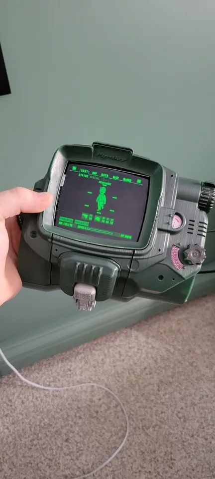 Pip-boy fallout заготовка конструктор