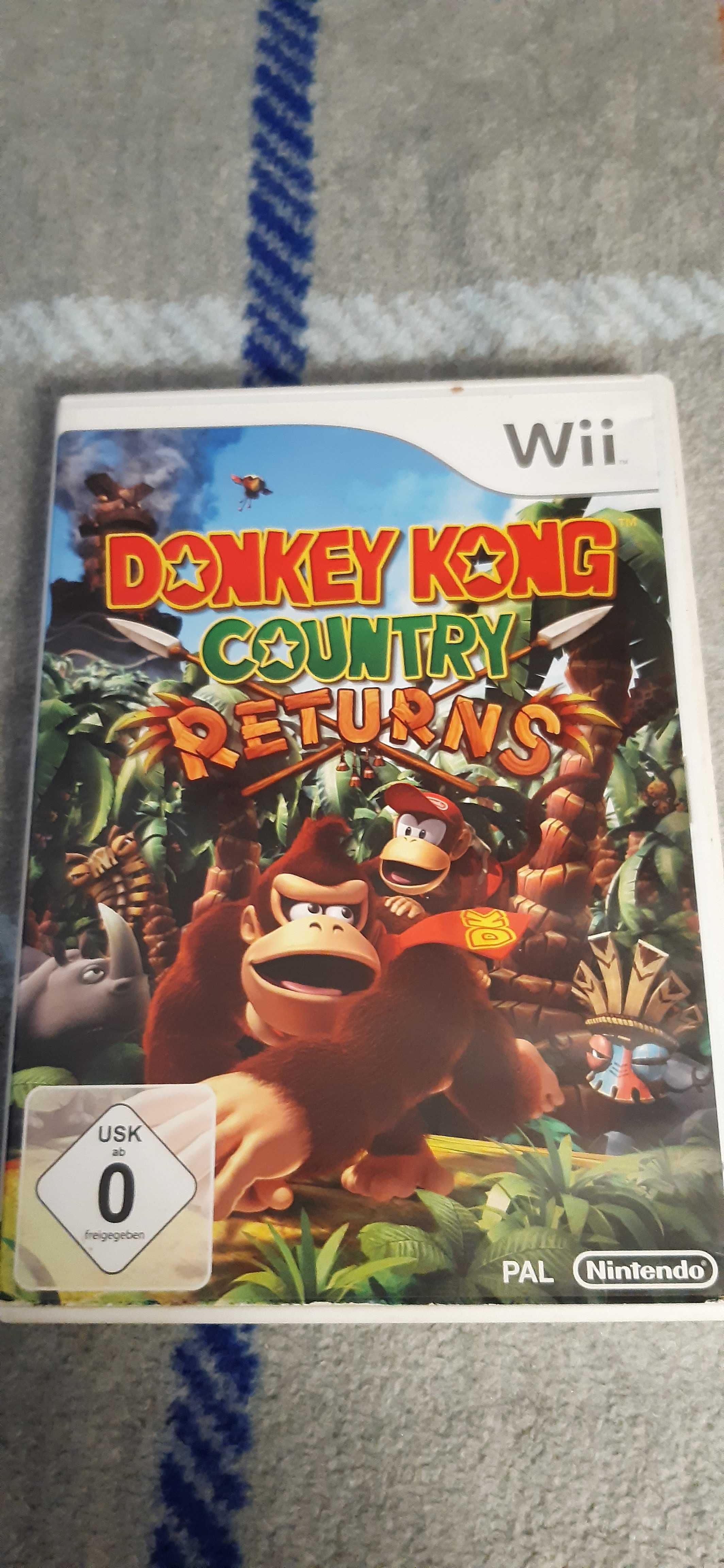 donkey kong counrtry returns nintendo wii
