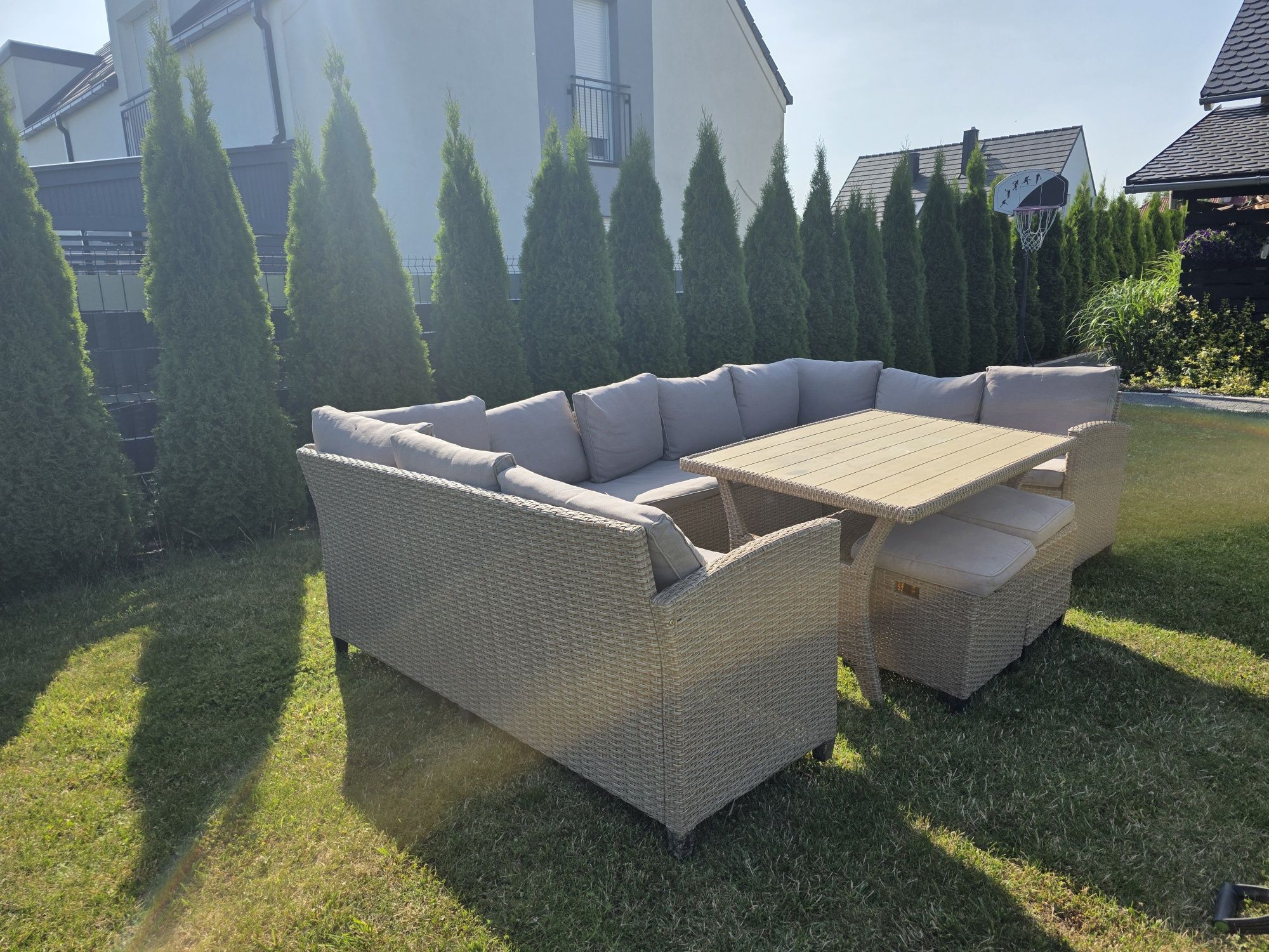 Narożnik technorattan