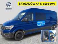 Volkswagen Crafter  L4H3 brygadówka 5-osobowa; kamera; ledy