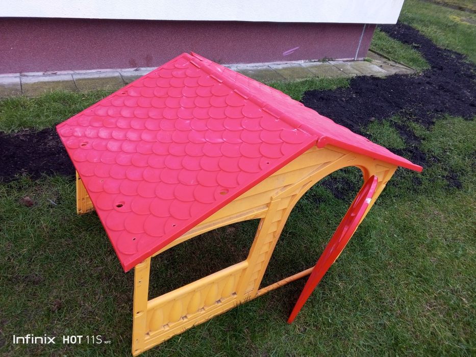 Domek ogrodowy plastikowy