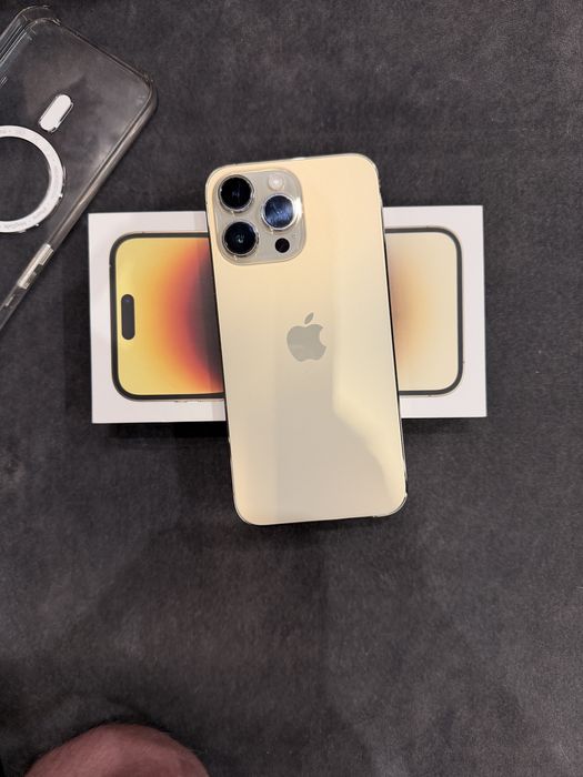 Iphone 14 pro max 256 gb gold