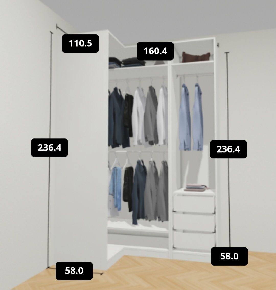 Roupeiro IKEA PAX