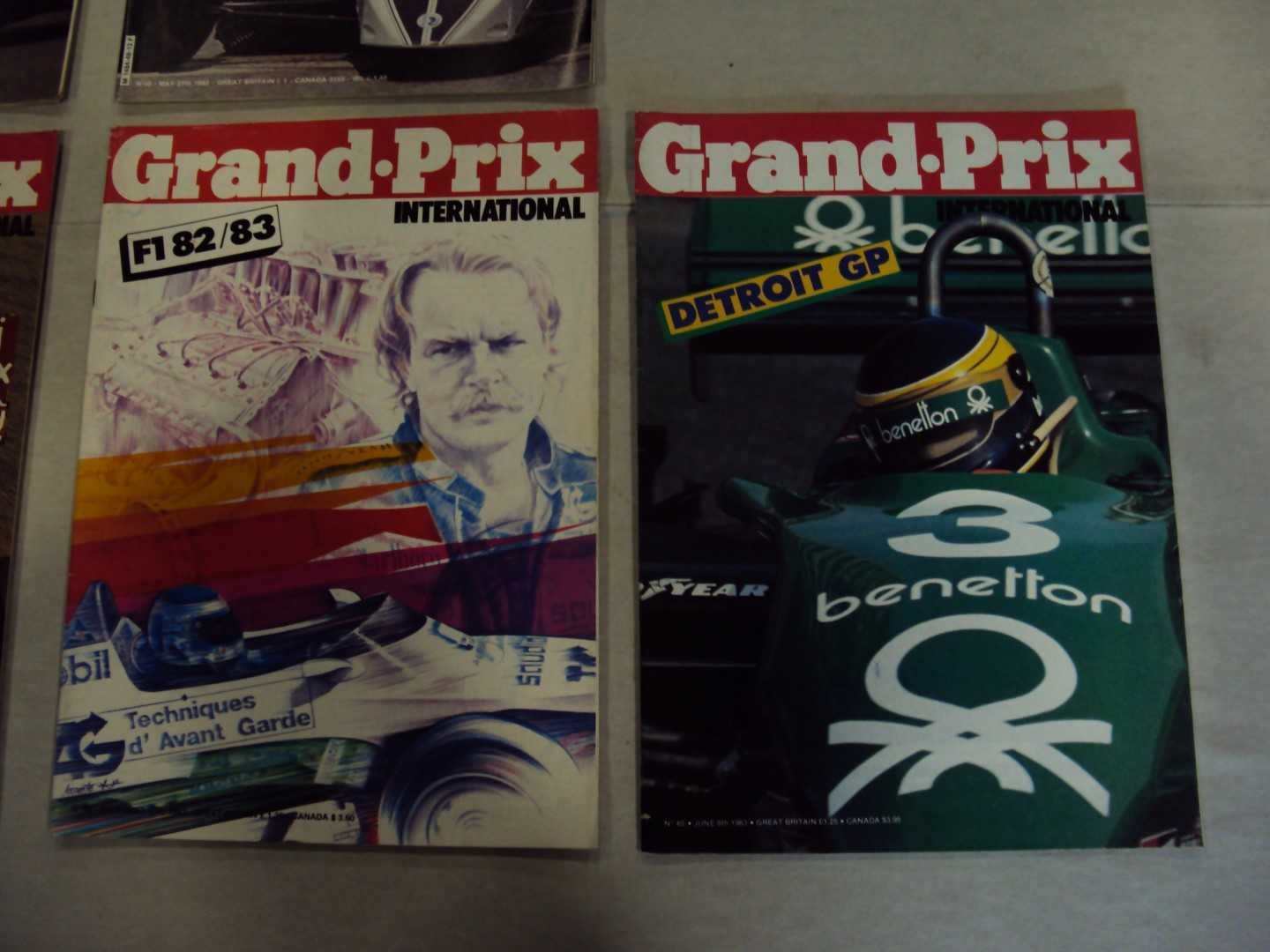 Revistas Grand Prix International (inglesas) - F1; ralis; 24H Le Mans
