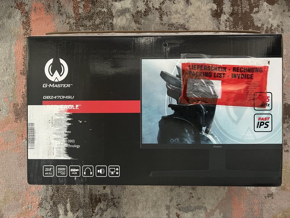 Monitor iiyama G-Master GB2470HSU Red Eagle – 24”, 165Hz, IPS
