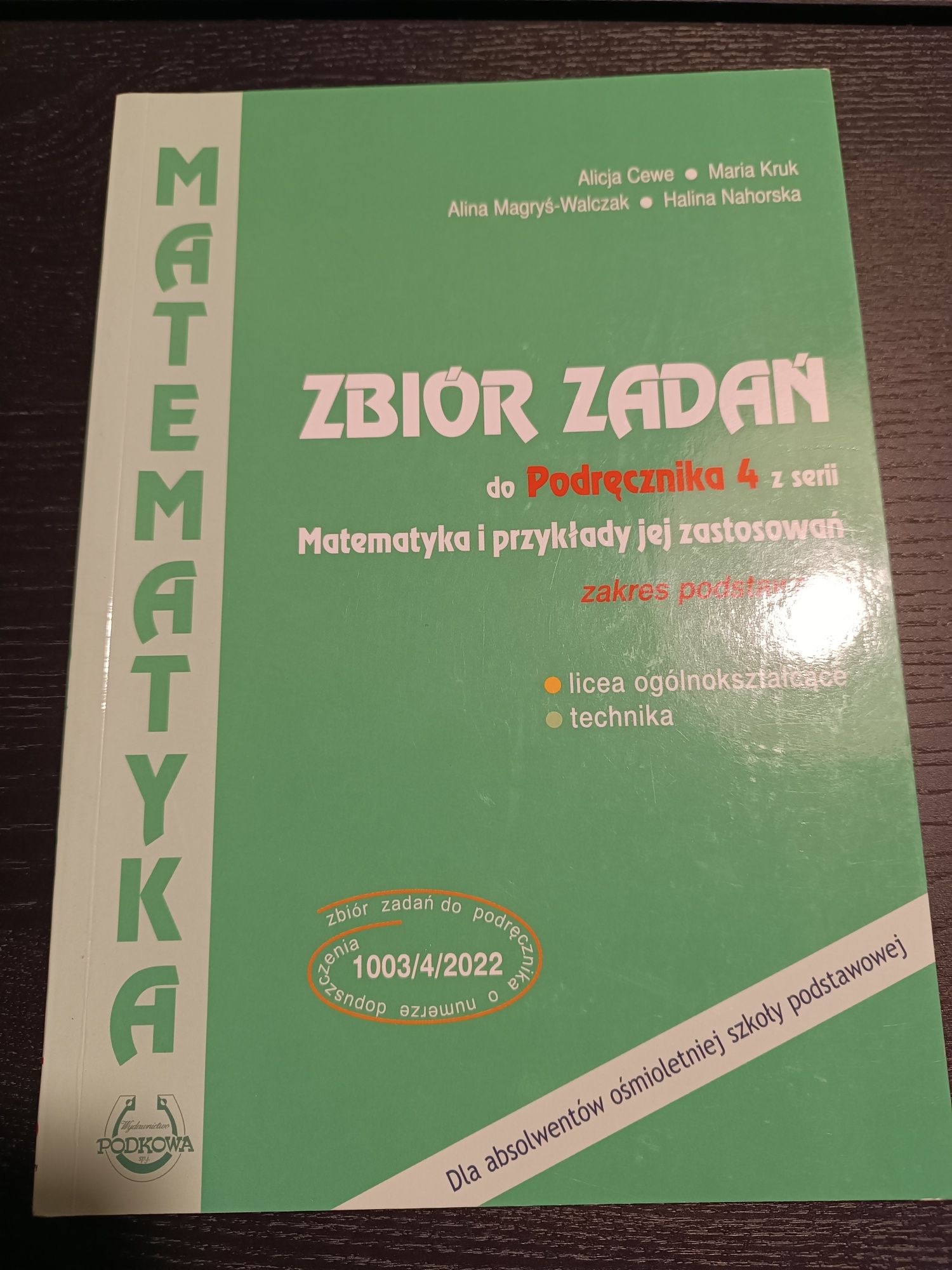 Zbiór zadań 4 matematyka