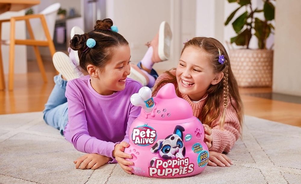Pets Alive Pooping Puppies Хаски інтерактивна іграшка цуценя петс алив