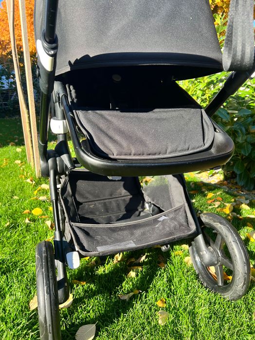 Wozek bugaboo fox 3 gondola spacerówka all black