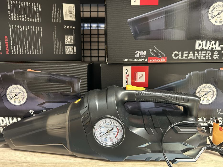 Aspirador e compressor de ar 2 em 1