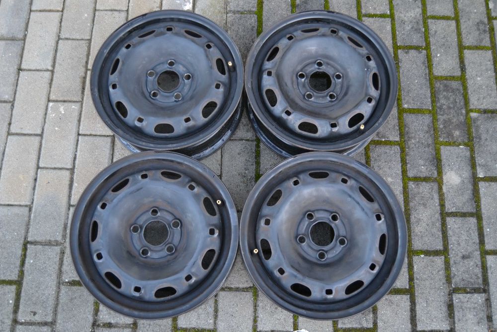 Felgi stalowe 5x100 5x14 et35 polo fabia ibiza vw felgi stalówki