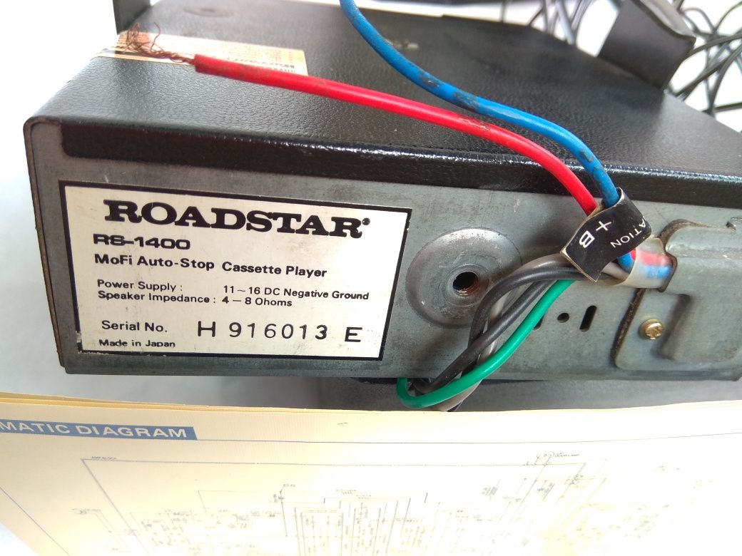 Магнитола кассетная Roadstar RS-1400