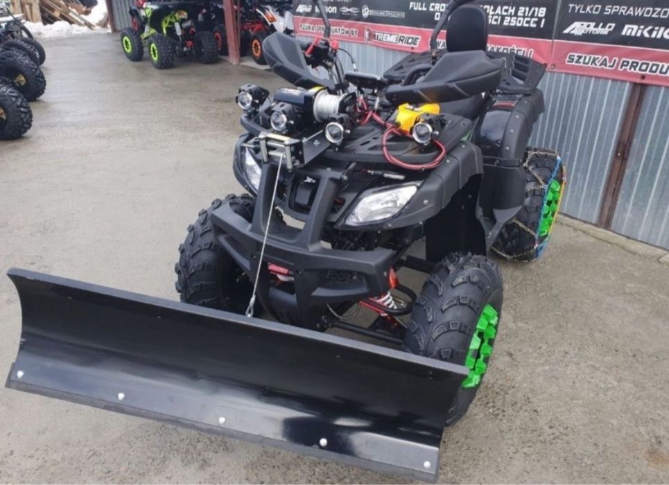 PŁUG do śniegu do Quada Uniwersalny pod wszystkie modele  *RATY*
