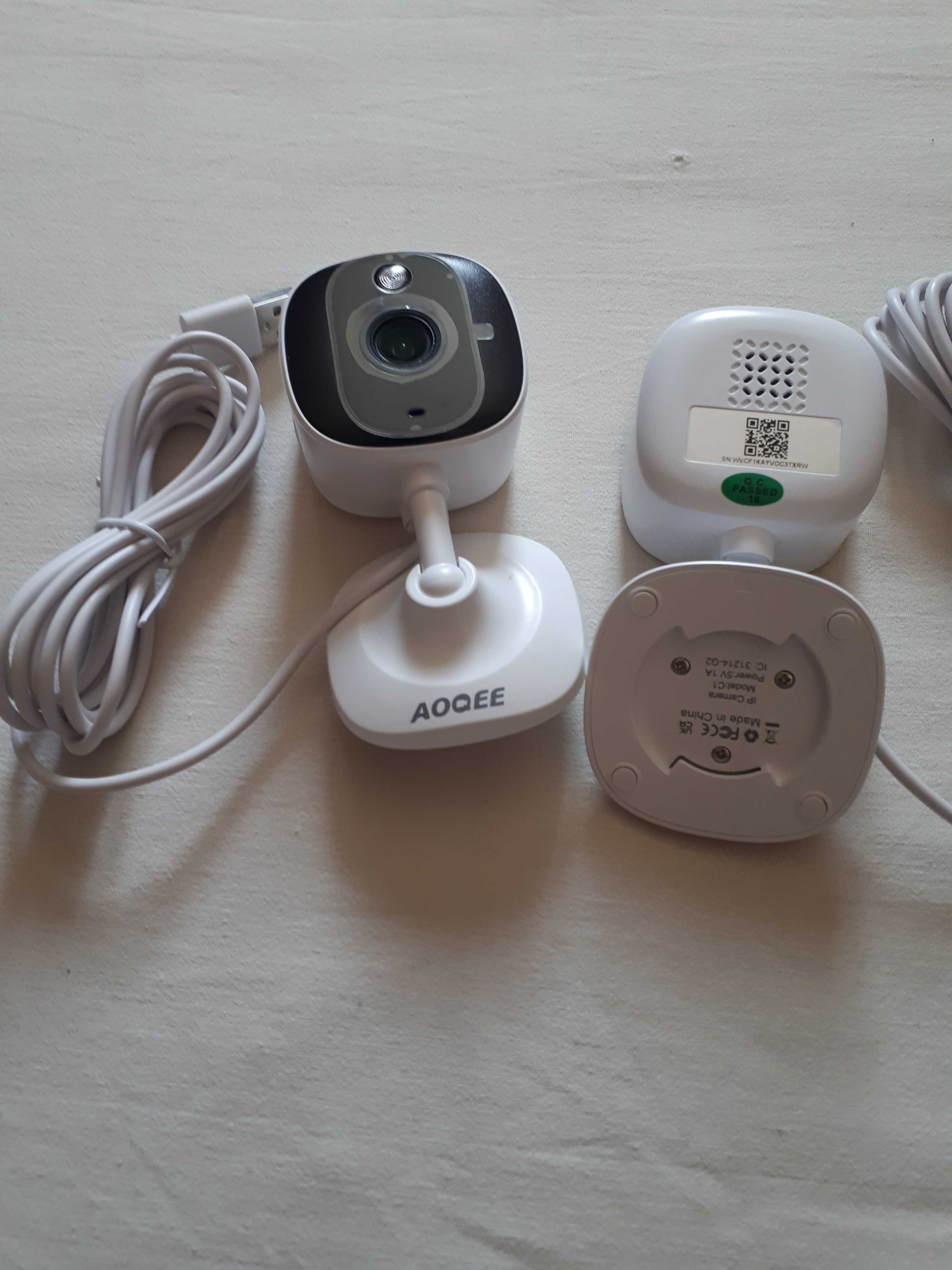 Дві камери відеоспостереження AOQEE С1 2K Wi-Fi IP65