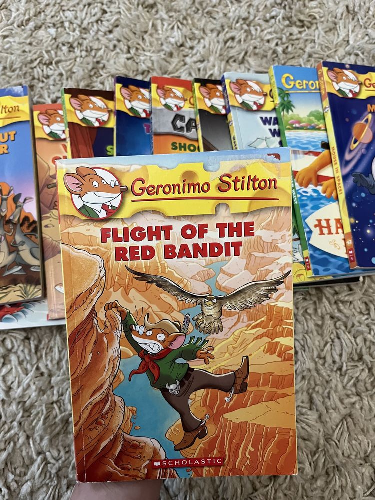 Книги Geronimo Stilton англійською для дітей