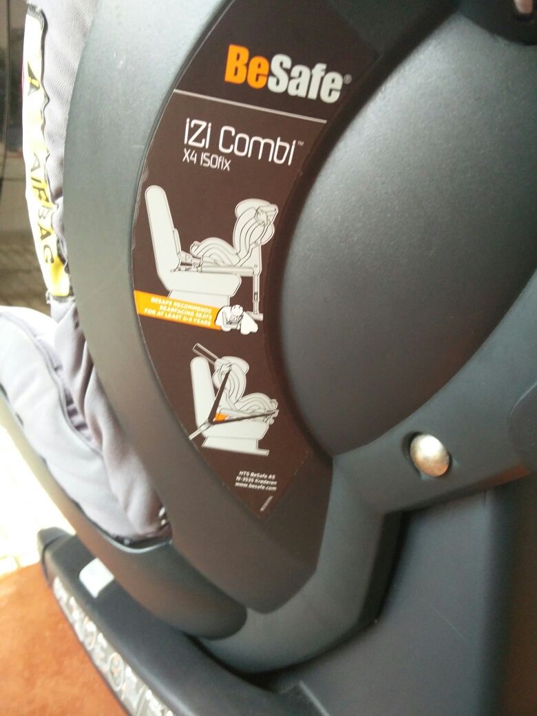 2 Cadeiras Bebê BeSafe Isofix