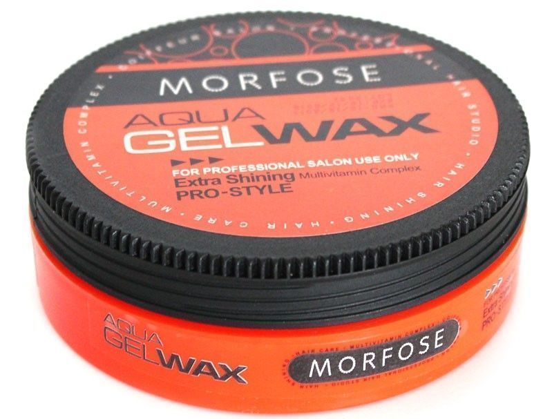 Wosk Żelowy do Włosów Morfose Aqua Hair Gel Wax Extra Shining 175ml