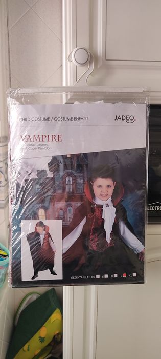 Fato Halloween / Carnaval Vampiro 10/12 anos