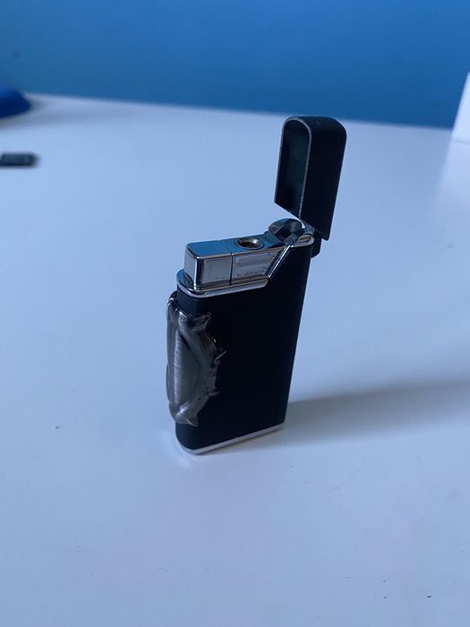 Isqueiro de coleção Bulldog - Chama de jato verde