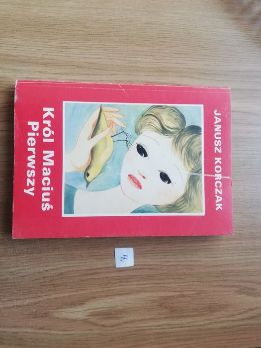 Książka Król Maciuś Pierwszy.