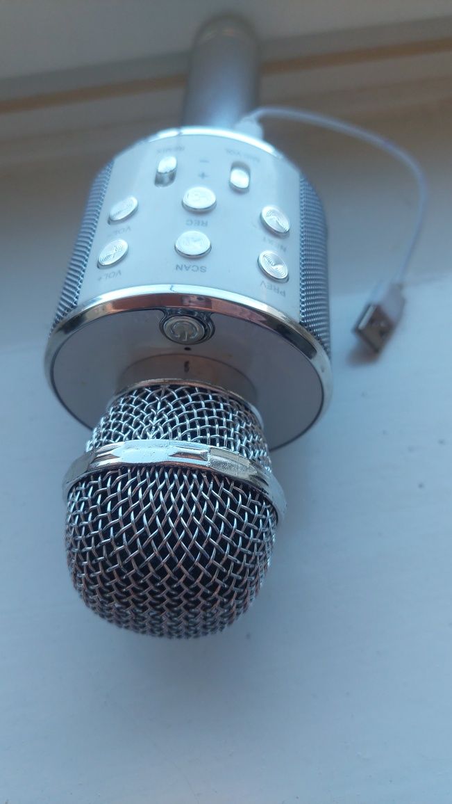 Mikrofon do śpiewania.