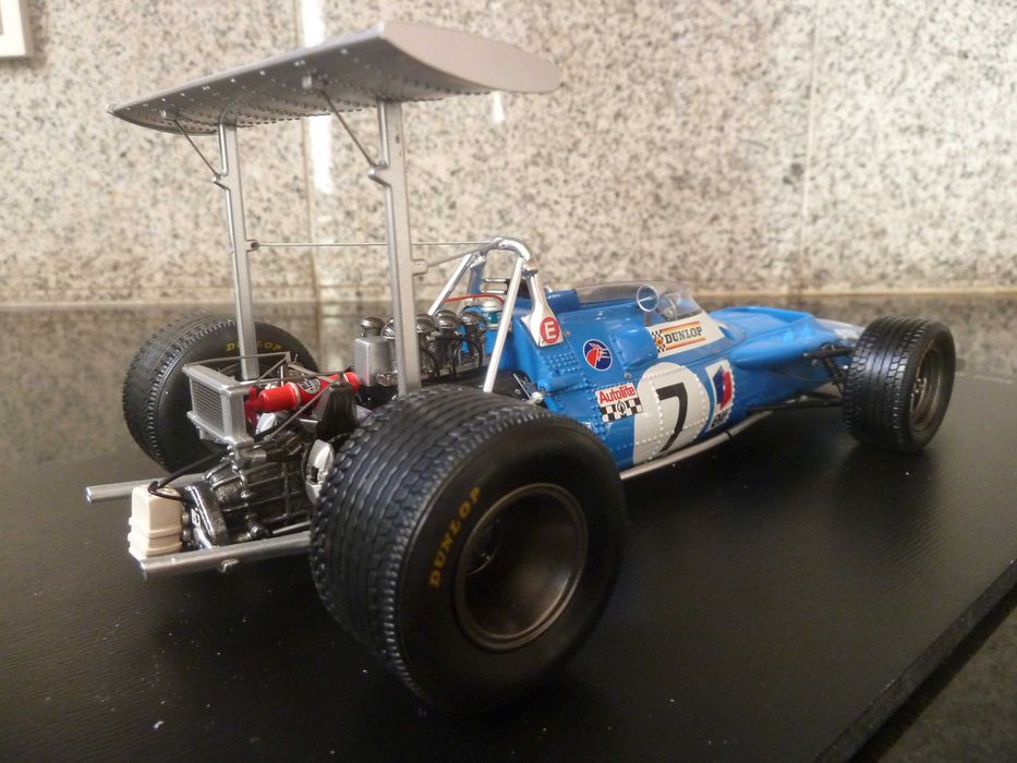 1:18 Spark, Matra MS80, Stewart Winner Spain GP 69 AutoArt Minichamps