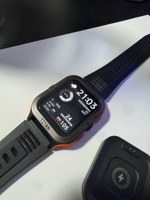 Smartwatch Maxcom FW67 Titan Pro 55mm Pomarańczowy