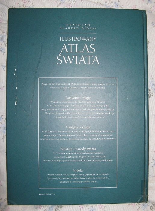 Ilustrowany Atlas Świata Przegląd Reader's Digest