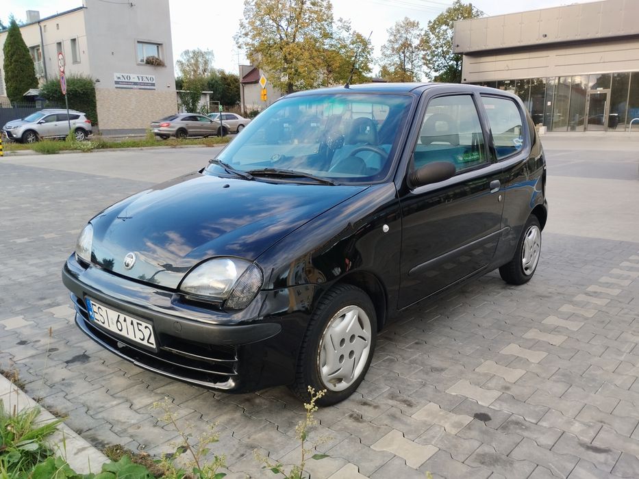 Sprawny Fiat Seicento 1.1 LPG na wypasie (klima, BiXenony, ABS,Airbag)