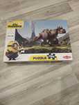 Puzzle minionki z dinozaurem 200 elementów