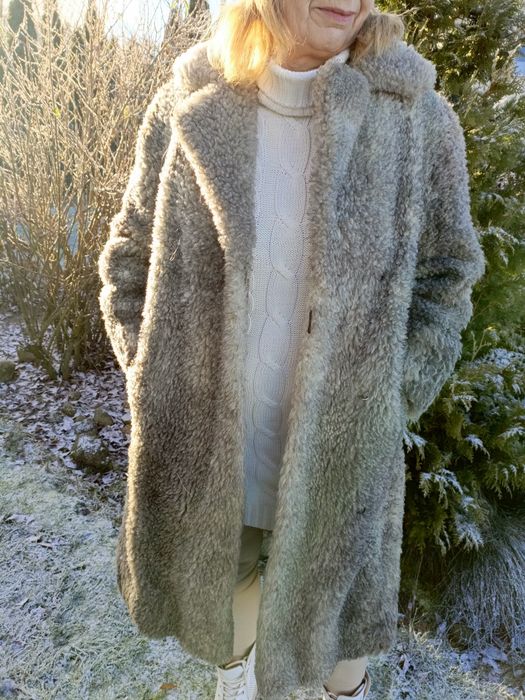 Piękne futro naturalne mireuszki  ombre r.36/38