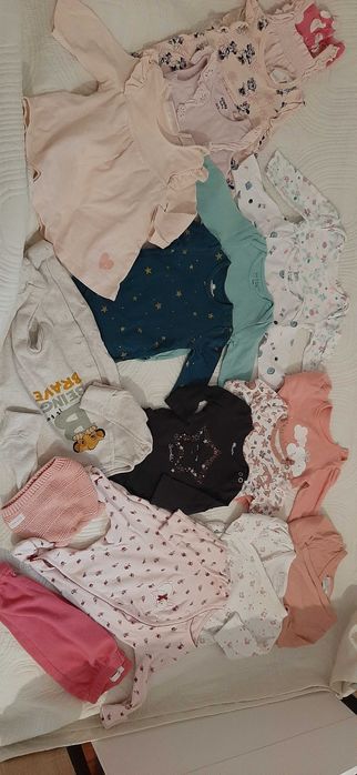 Zestaw ubran dziewczynka  62