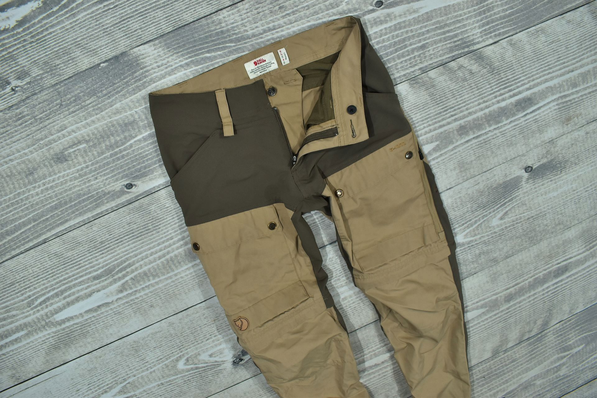 FJALLRAVEN Keb Gaiter Trousers G1000 Damskie Spodnie 36