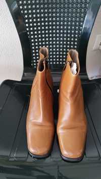 Botas castanhas camel