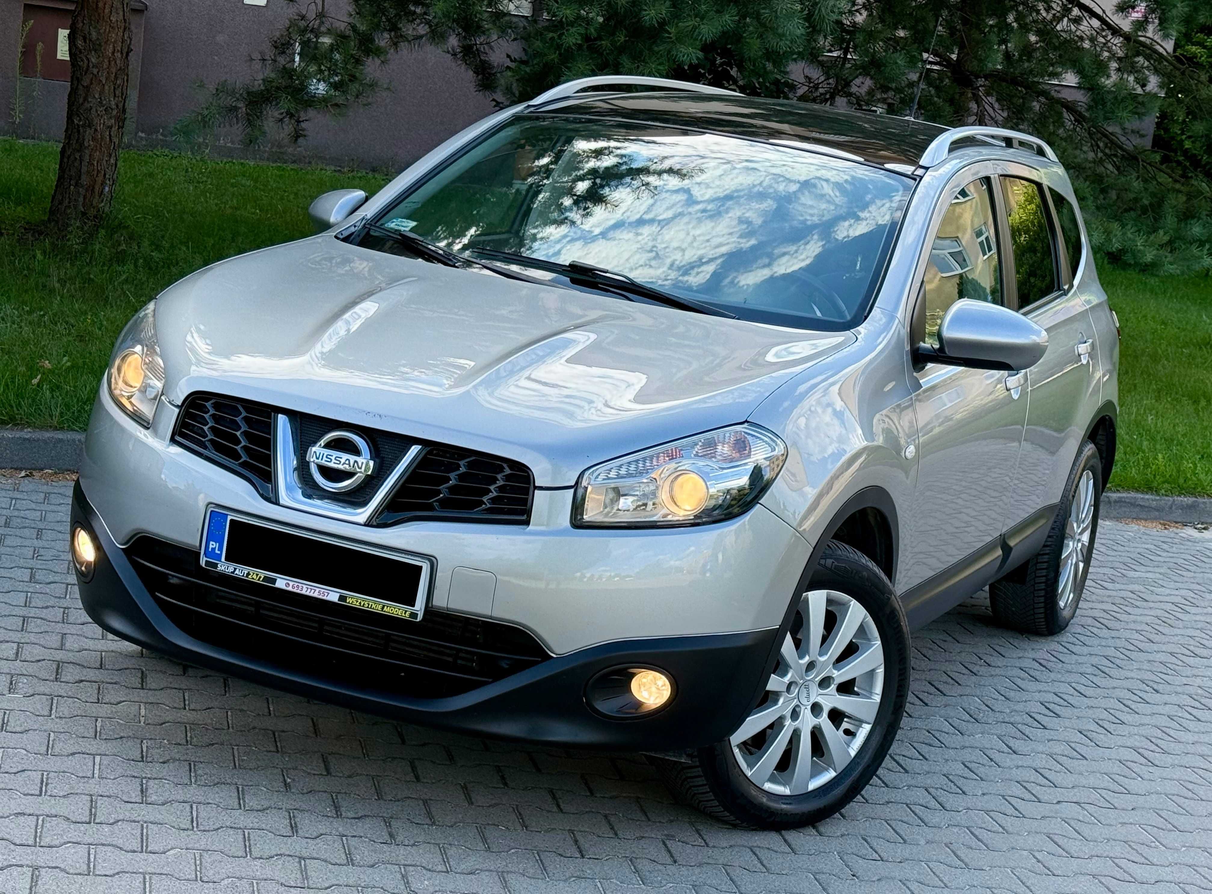 Śliczny Qashqai+2 LIFT 2010r. 2.0D 150KM 7 Osób Panorama SUPER STAN !!