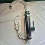 Kran z podgrzewaczem wody 3300W srebrny