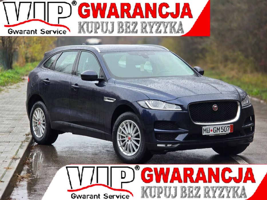 Jaguar F-Pace 2017r_2,0D_180KM_AWD_4x4_Manual_Panorama_Xenon_Kamera_Nawi_Gwarancja