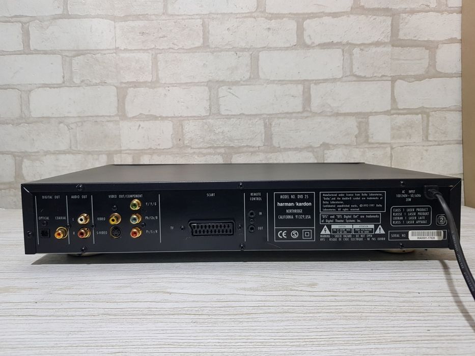 DVD/CD програвач/проигрыватель Harman/kardon DVD 25 б/у з Німеччини